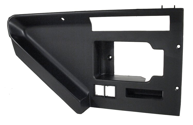 27502 Door Open Latch Bezel, 1984-1985 Chevy Corvette, RH W/Power Locks