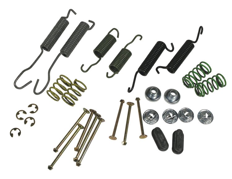29871 Front Brake Shoe Hardware Kit, 1963-1964 Chevy Corvette