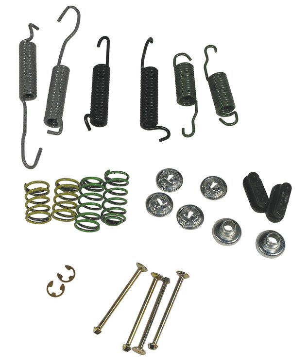 29872 Rear Brake Shoe Hardware Kit, 1963-1964 Chevy Corvette