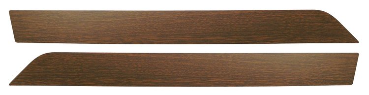 3017 Door Panel Inserts, 1970-1976 Chevy Corvette, Walnut