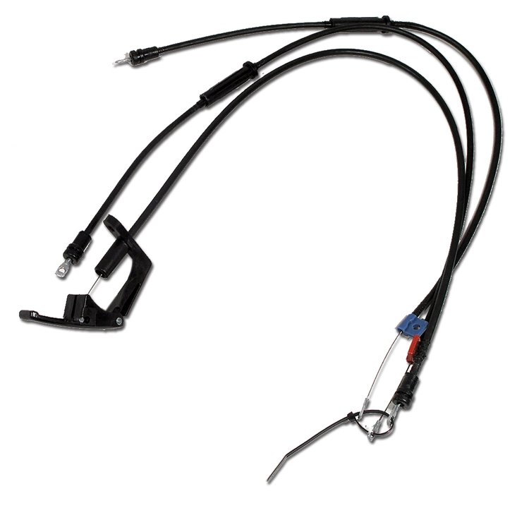 30655 Convertible Top Rear Bow Release Cable, 1989-1992 Chevy Corvette