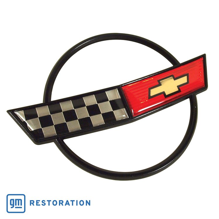 3115 Emblem, 1984-1990 Chevy Corvette, Nose Die Cast