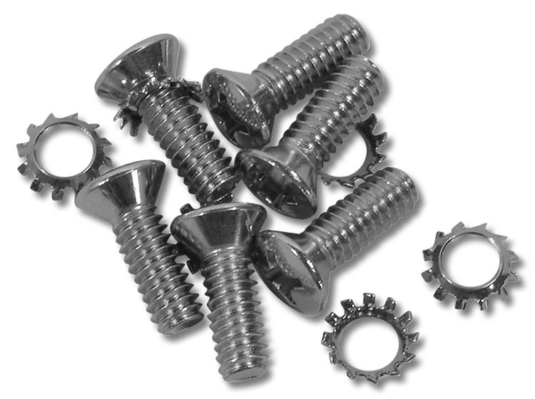 33029 Vent Regulator Mount Screws, 1963-1967 Chevy Corvette, Convertible