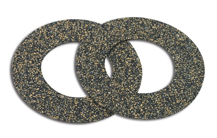 33369 Front Brake Splash Shield Gaskets, 1963-1982 Chevy Corvette