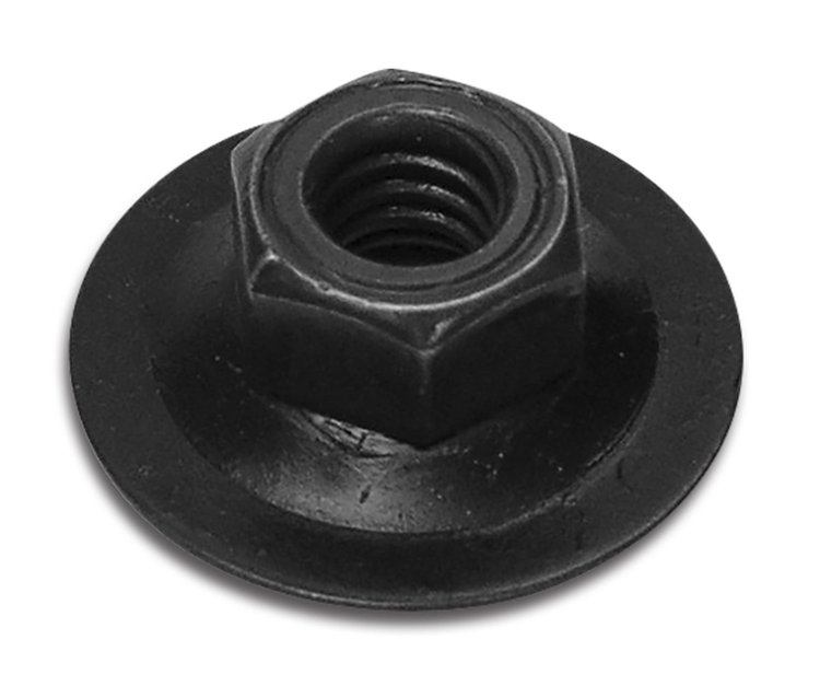 33600 Door Glass Channel & Guide Roller Nut, 1969-1982 Chevy Corvette