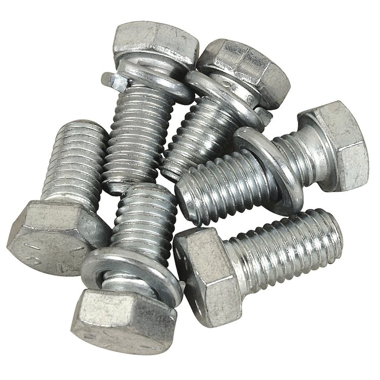 3411 Seat Belt Bolt Kit, 1974-1975 Chevy Corvette, Lap & Shoulder-Convertible