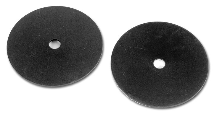 34673 Door Opening Mechanism Shields, 1960-1967 Chevy Corvette