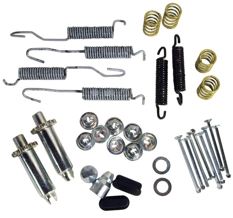 35335 Brake Shoe Hardware Kit, 1956-1962 Chevy Corvette, Front