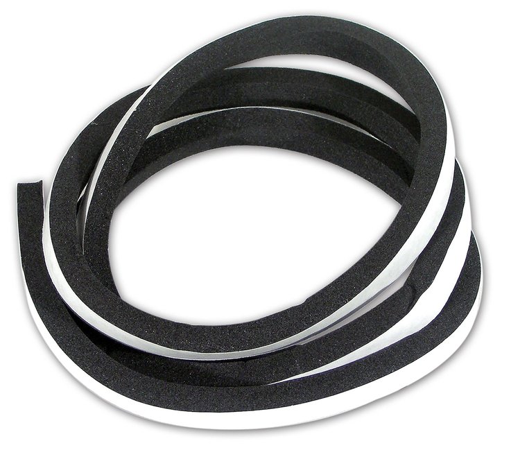 36257 Battery Compartment Door Seal, 1968-1979 Chevy Corvette, Replacement