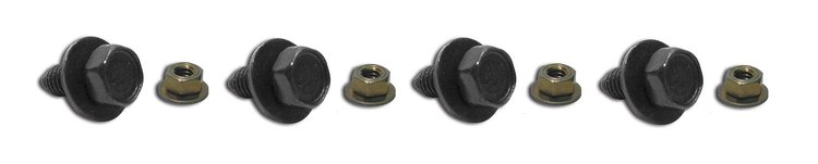 36372 Front Air Dam Mount Kit, 1968-1972 Chevy Corvette