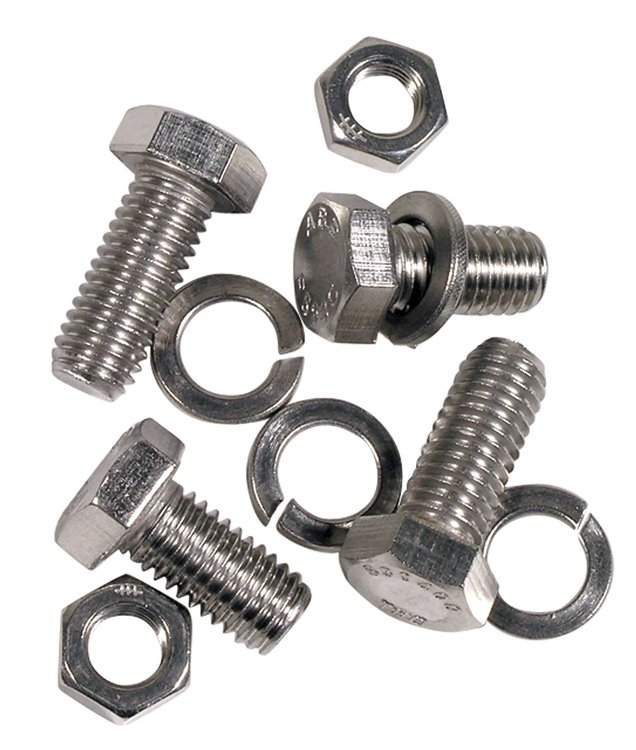 3666 Seat Belt Bolt Kit, 1969 Chevy Corvette, Lap & Shoulder