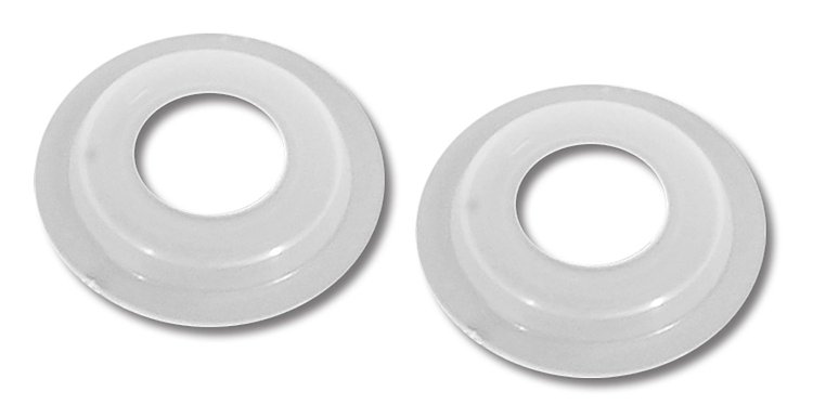 36774 Door Lock Knob Spacers, 1965-1977 Chevy Corvette, Plastic