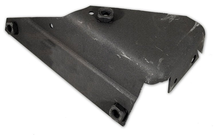 36802 Seat Belt Guide Reinforcement, 1969 Chevy Corvette, Outer Right/Passenger