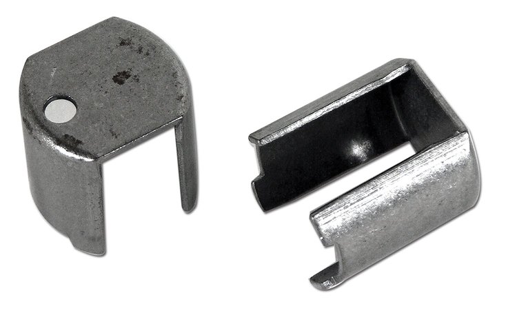 36814 Rear Compartment Latch Retainers, 1979-1982 Chevy Corvette, 2 Piece Set