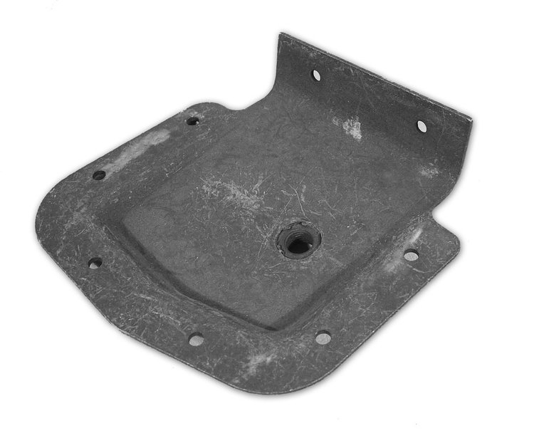 37002 Seat Belt Reinforcement, 1968-1968 Chevy Corvette, Underbody Outer Right/Passenger