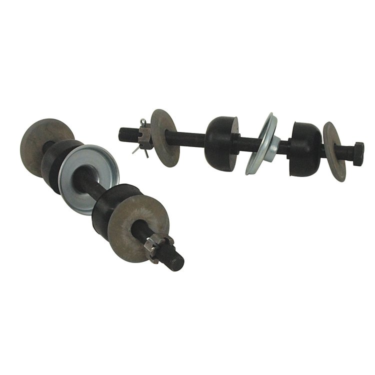 37507 Rear Spring Adjust Bolt Kit, 1963-1982 Chevy Corvette, Rubber