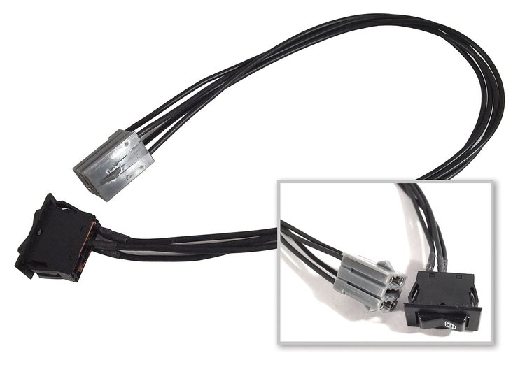 37787 Sport Seat Bolster Control Switch, 1984-1989 Chevy Corvette