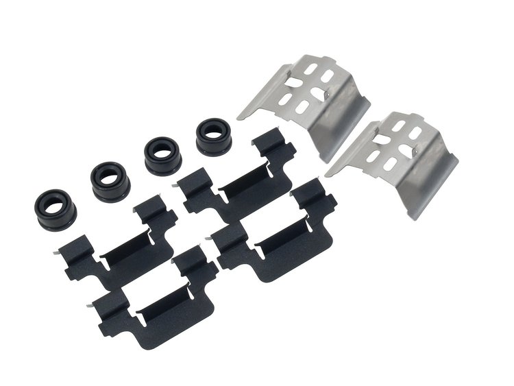 38023 Brake Pad Hardware Kit, 1997-2004 Chevy Corvette, Rear