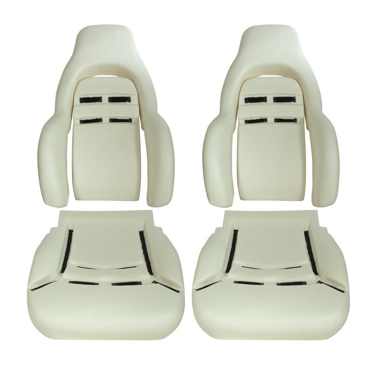 39123 Seat Foam, 1997-2004 Chevy Corvette, Sport, 6 Piece Set