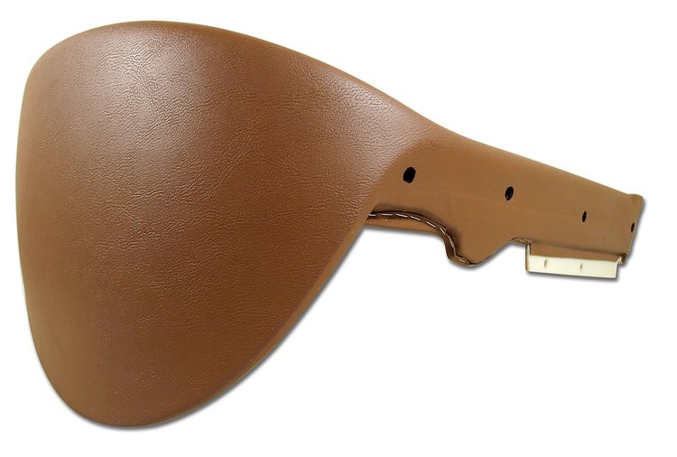 400753 Dash Pad, 1967-1967 Chevy Corvette, Right/Passenger, Dark Saddle