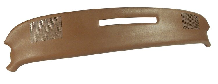 4009B2 Dash Pad, 1976-1976 Chevy Corvette, Dark Buckskin Upper