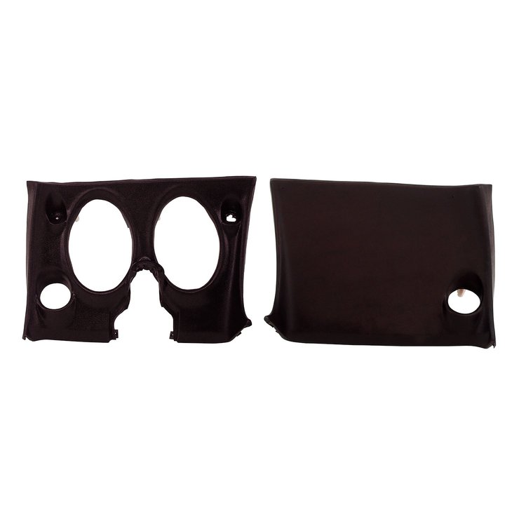 401128PR Lower Dash Pad Pair, 1968-1968 Chevy Corvette, Tobacco