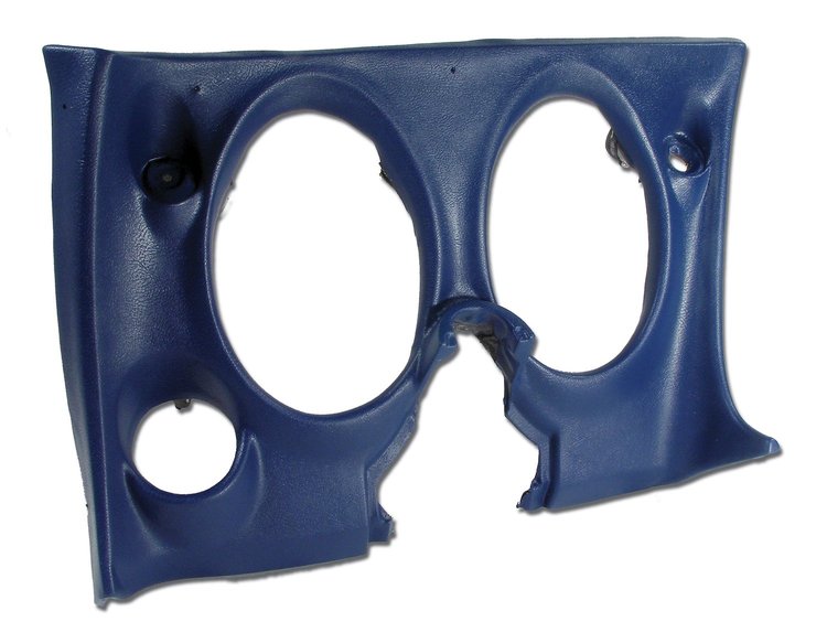401132 Lower Dash Pad, 1968-1968 Chevy Corvette, Dark Blue, Left/Driver