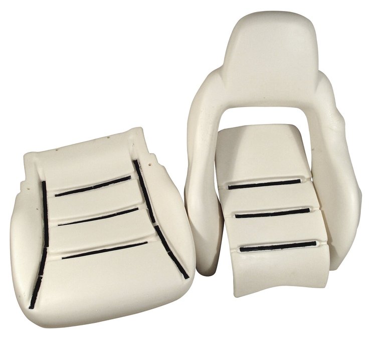 40127 Seat Foam, 2005-2011 Chevy Corvette, Sport, 6 Piece Set