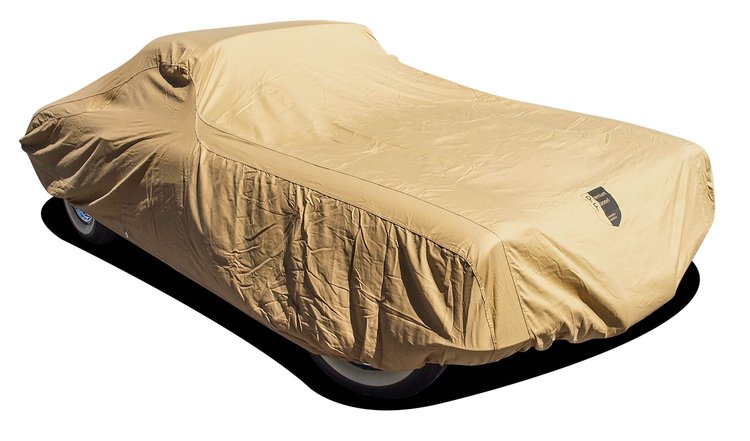 4013 Premium Flannel Indoor Car Cover, 1953-1962 Chevy Corvette, Tan