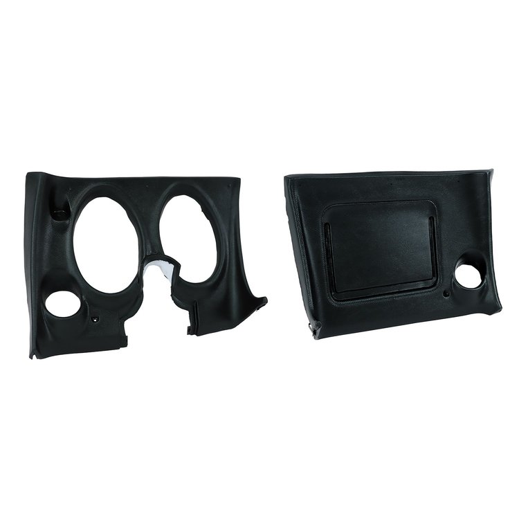 401314PR Lower Dash Pad Pair, 1969 Chevy Corvette, Green