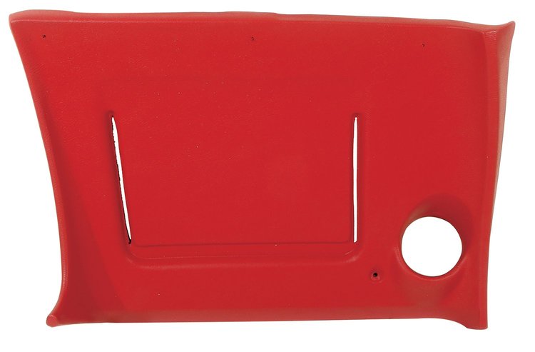 401430 Lower Dash Pad, 1969 Chevy Corvette, Red, Right/Passenger