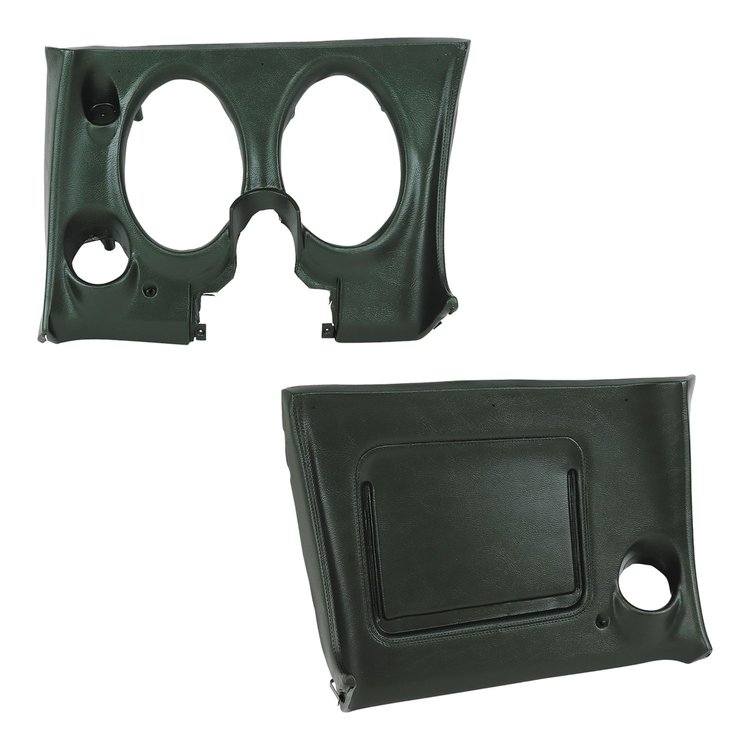 401517PR Lower Dash Pad Pair, 1970-1970 Chevy Corvette, Green