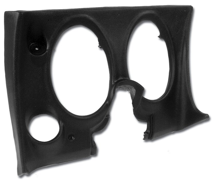 401520 Lower Dash Pad, 1970-1970 Chevy Corvette, Black, Left/Driver