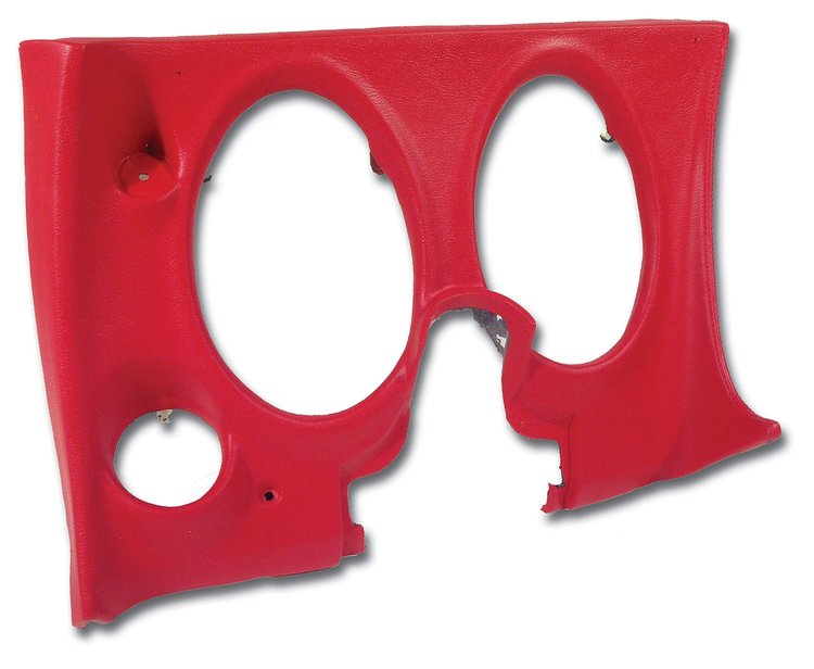 401530 Lower Dash Pad, 1970-1970 Chevy Corvette, Red, Left/Driver