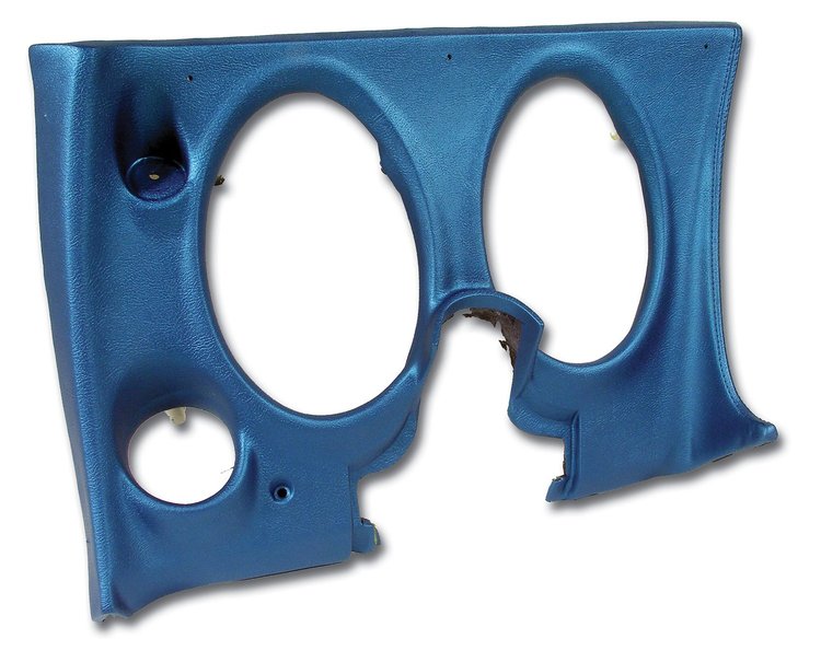 401541 Lower Dash Pad, 1970-1970 Chevy Corvette, Bright Blue, Left/Driver