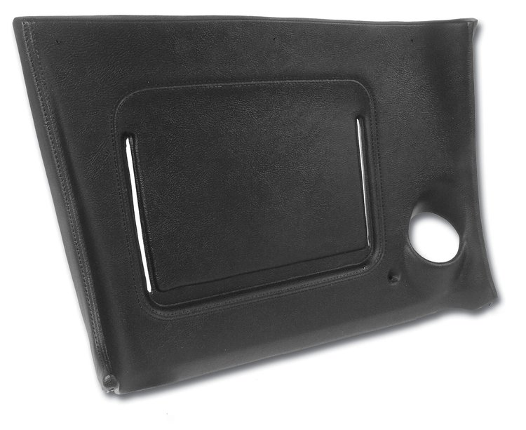 401620 Lower Dash Pad, 1970-1970 Chevy Corvette, Black, Right/Passenger
