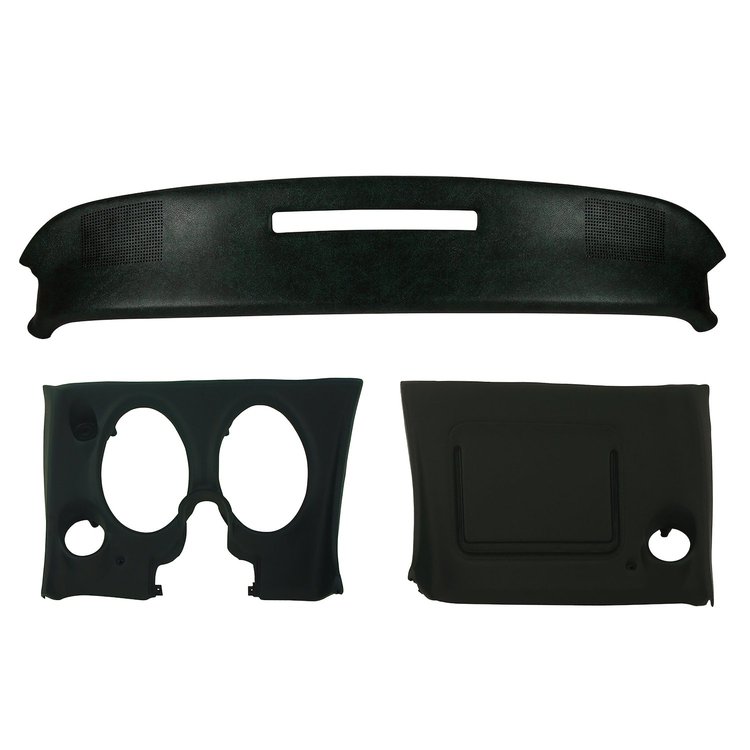 401718ST Upper & Lower Dash Pad Set, 1971-1971 Chevy Corvette, Green