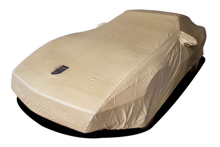 4019 Premium Flannel Indoor Car Cover, 1984-1990 Chevy Corvette, Tan