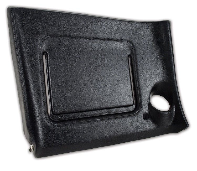401920 Lower Dash Pad, 1971-1976 Chevy Corvette, Black, Right/Passenger