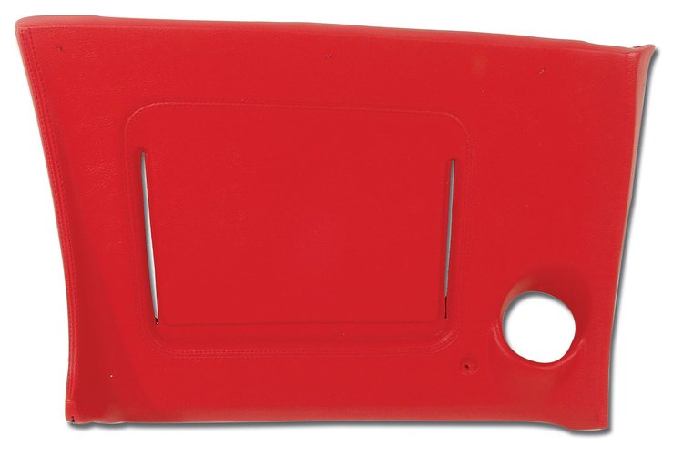 401930 Lower Dash Pad, 1971-1972 Chevy Corvette, Red, Right/Passenger