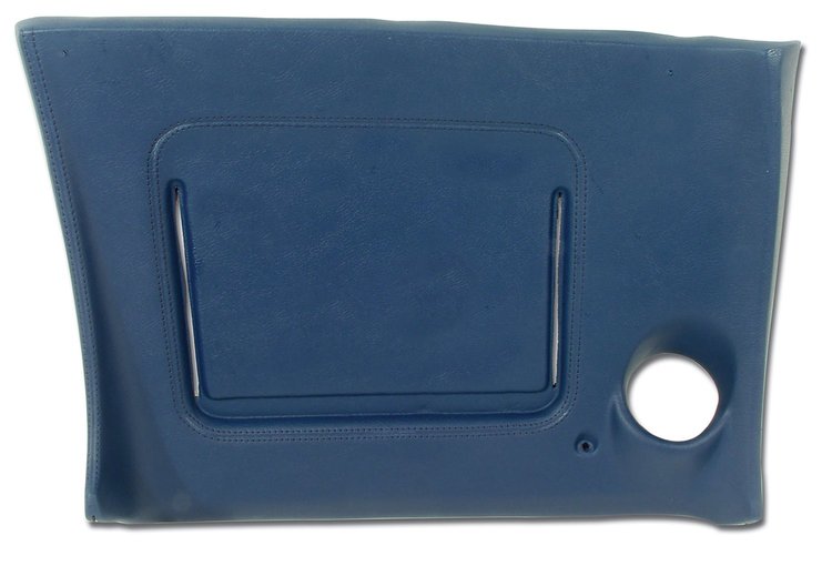401947 Lower Dash Pad, 1971-1972 Chevy Corvette, Royal Blue, Right/Passenger