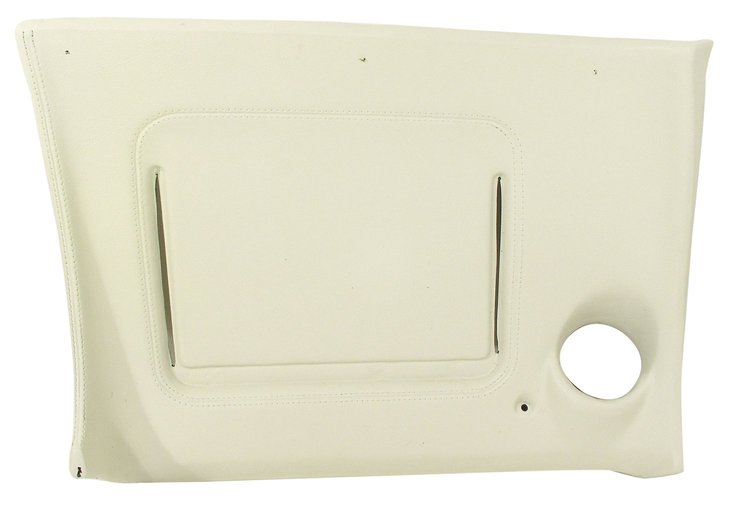 401976 Lower Dash Pad, 1976-1976 Chevy Corvette, White, Right/Passenger