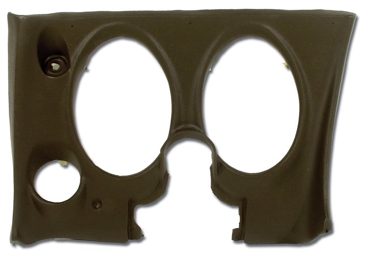 402055 Lower Dash Pad, 1977-1977 Chevy Corvette, Dark Brown, Left/Driver