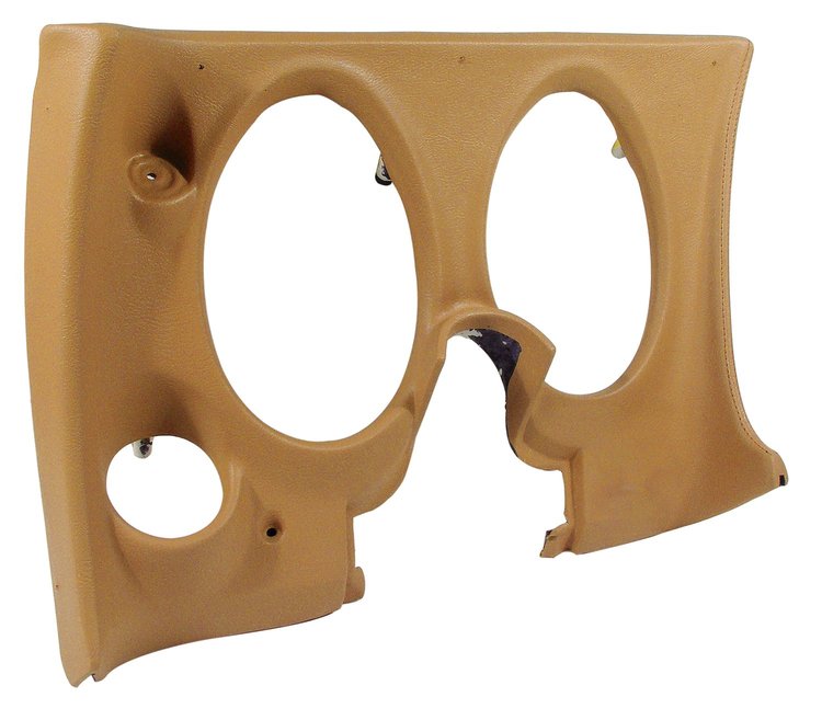 402057 Lower Dash Pad, 1977-1977 Chevy Corvette, Buckskin, Left/Driver