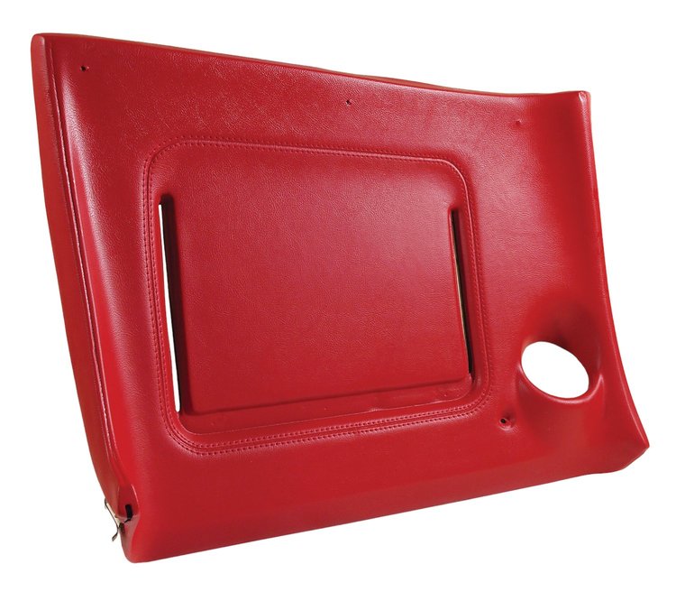 402224 Lower Dash Pad, 1977-1977 Chevy Corvette, Red, Right/Passenger