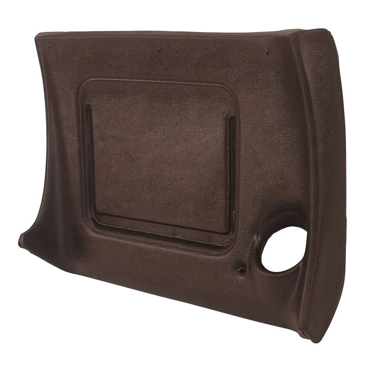 402255 Lower Dash Pad, 1977-1977 Chevy Corvette, Dark Brown, Right/Passenger