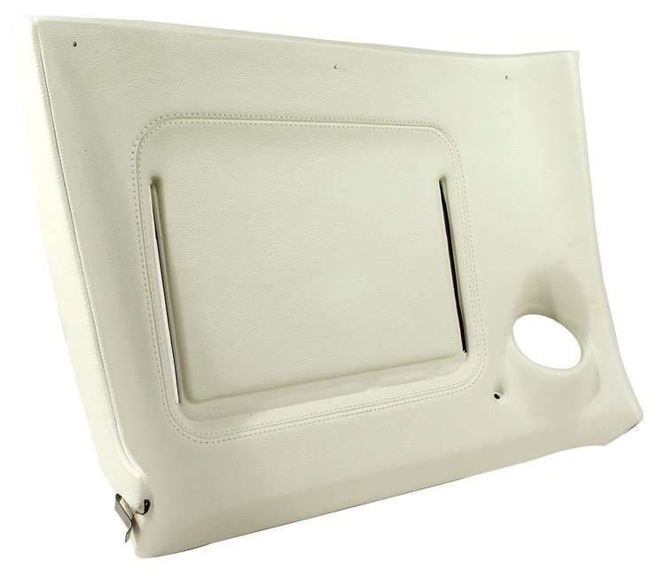 402276 Lower Dash Pad, 1977-1977 Chevy Corvette, White, Right/Passenger
