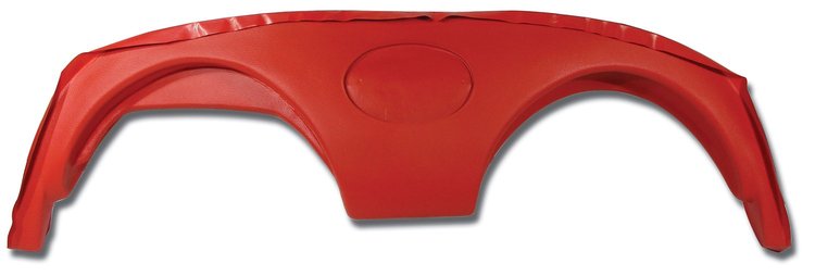402302 Dash Pad, 1958-1958 Chevy Corvette, Red