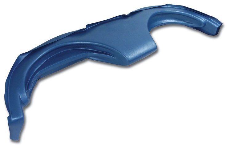 402708 Dash Pad, 1961-1961 Chevy Corvette, Speaker Delete Jewel Blue