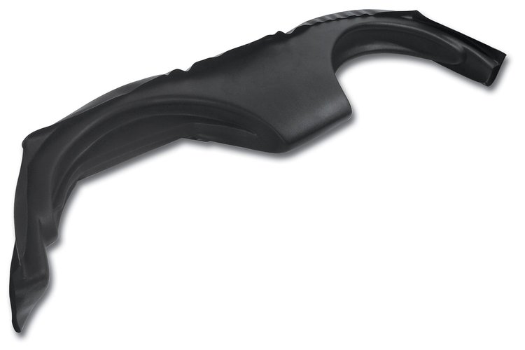 402720 Dash Pad, 1959-1962 Chevy Corvette, Speaker Delete Black